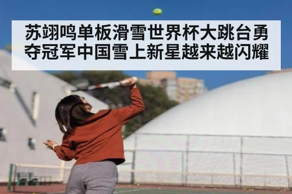 苏翊鸣单板滑雪世界杯大跳台勇夺冠军中国雪上新星越来越闪耀